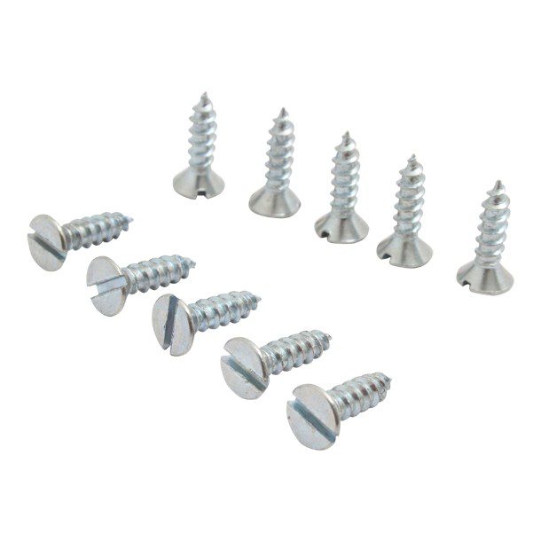 TORNILLO CABEZA PLANA DE RANURA-ZN10 X 3