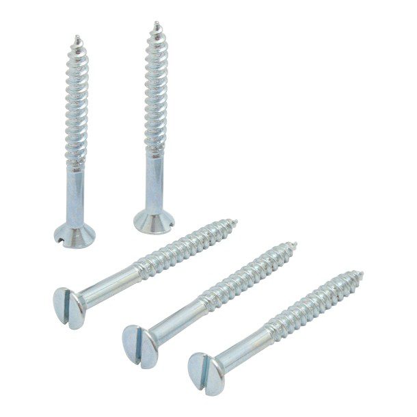 TORNILLO CABEZA PLANA CRUZ-ZN 12" X 1"
