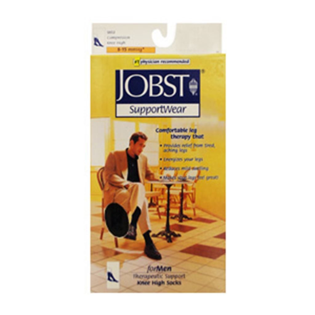 CALCETIN DE VESTIR BSN BAJA COMPRESION 8-15mmHg CABALLERO MD NEGRO