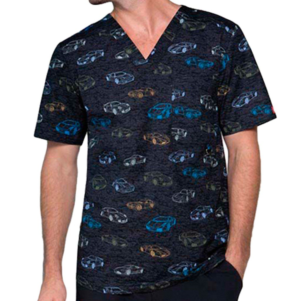 Filipina Cherokee Estampado Pediátrico para Hombre Cuello V