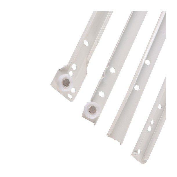 CORREDERA TIPO EUROPEO 450 MM BLANCO