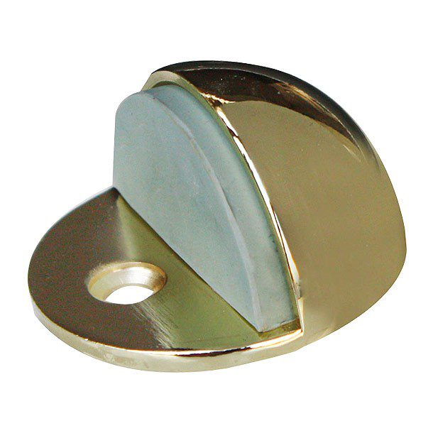 TOPE DE PUERTA DOMO LATÓN ANTIGUO