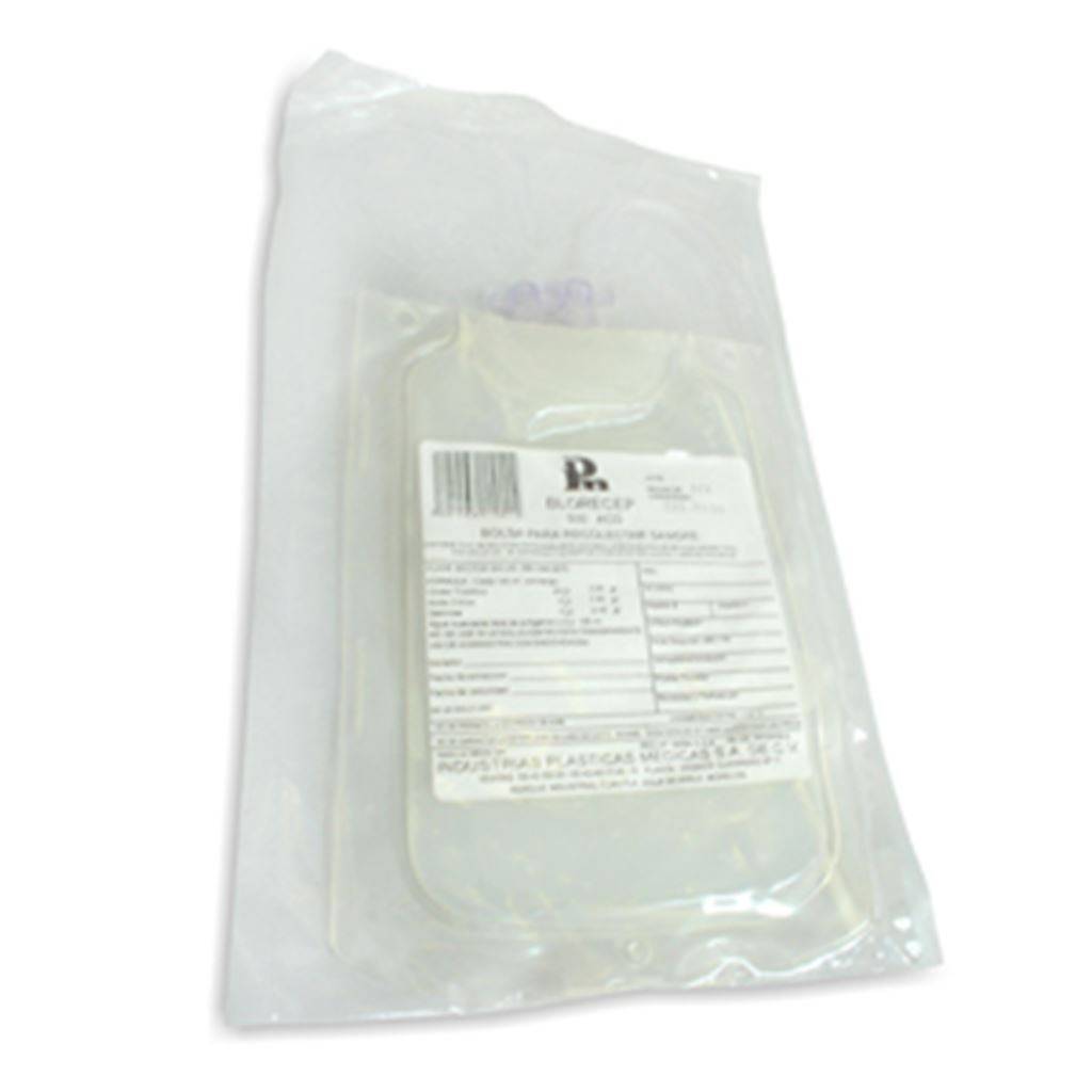 BOLSA 500 ML RECOLECTORA SANGRE BLORECEP