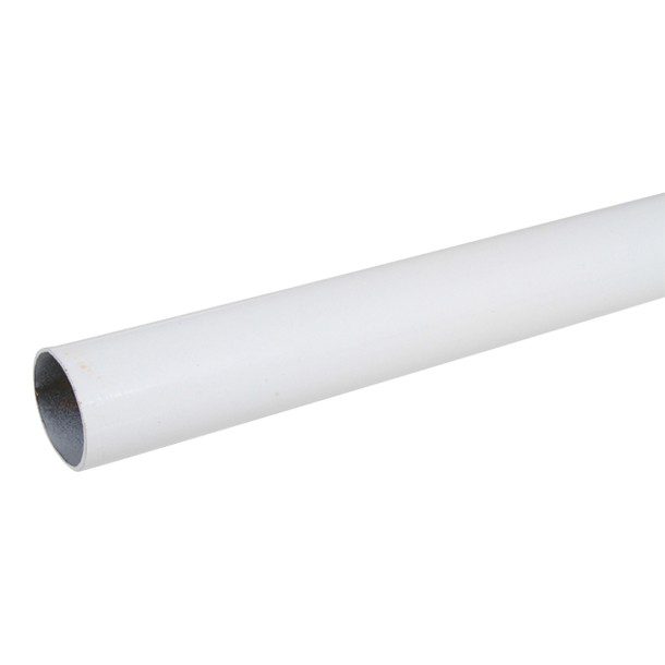 TUBO REDONDO BLANCO 1" X 2.4 M"