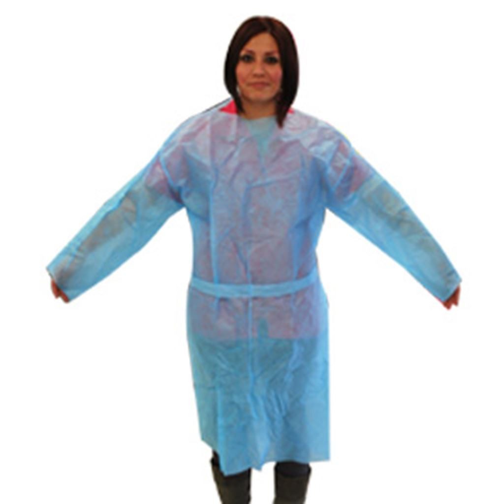 BATA DESECHABLE P/PACIENTE C/MANGA P/PZ