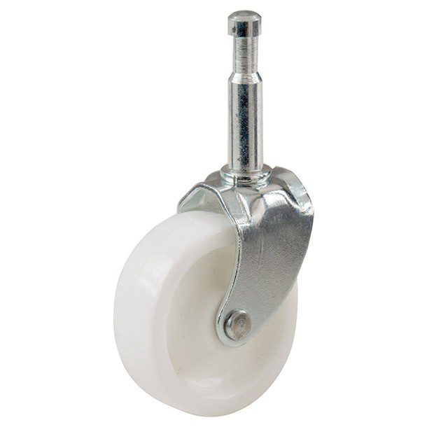 RUEDA CON SOPORTE ROT 1-1/4' BCO 9053