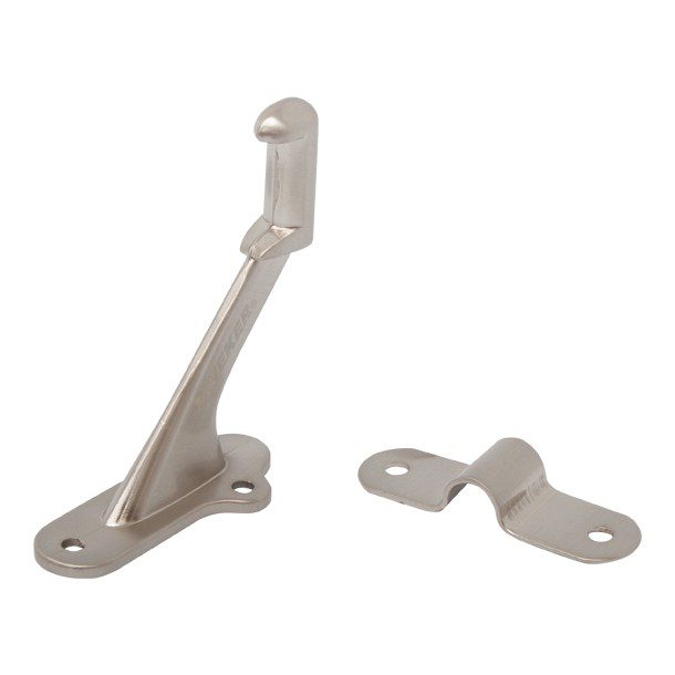 SOPORTE PARA PASAMANOS NÍQUEL SATINADO