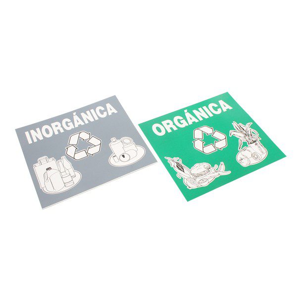PAQUETE DE ETIQUETAS DE RECICLADO