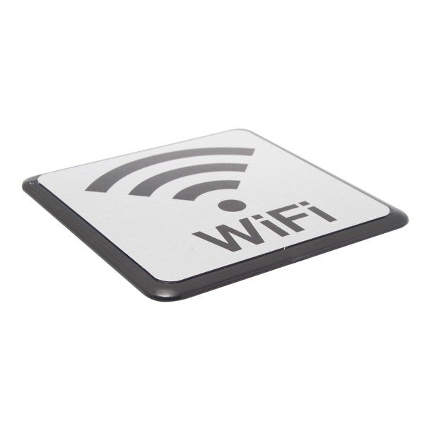 PLACA DE SÍMBOLO DE WI-FI
