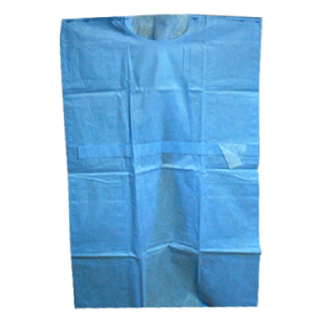 BATA P/PACIENTE C/CINTAS A LA CINTURA AZUL UNIVERSAL KIMBERLY