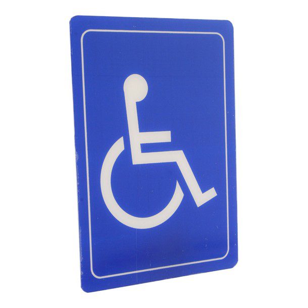 SÍMBOLO DE DISCAPACITADO