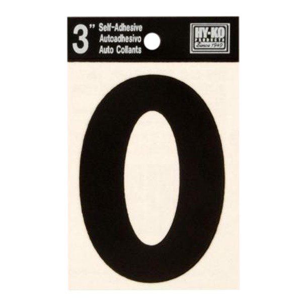 NÚMERO "0" VINIL NEGRO 3'