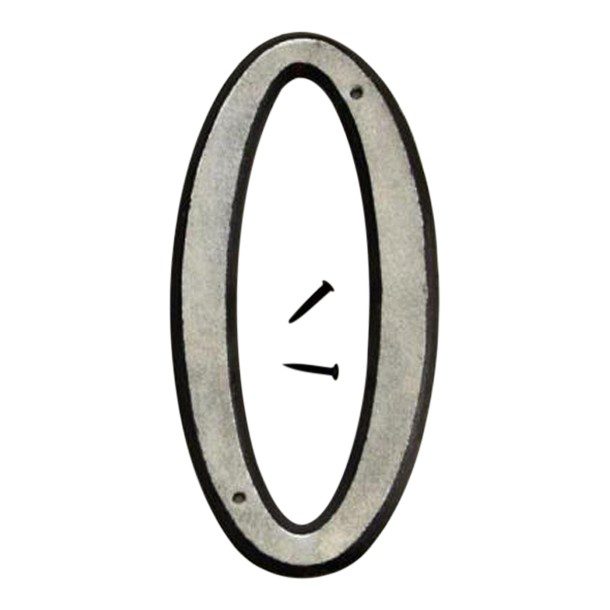 NÚMERO "0" PLÁSTICO REFLECTIVO 10 CM