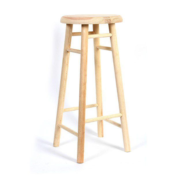 BANCO DE MADERA 70CM PULIDO