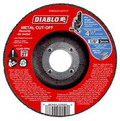 DISCO ABRASIVO 4-1/2 X 1/8 X 7/8"