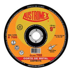 DISCO TIPO 27 CORTE METAL 9"