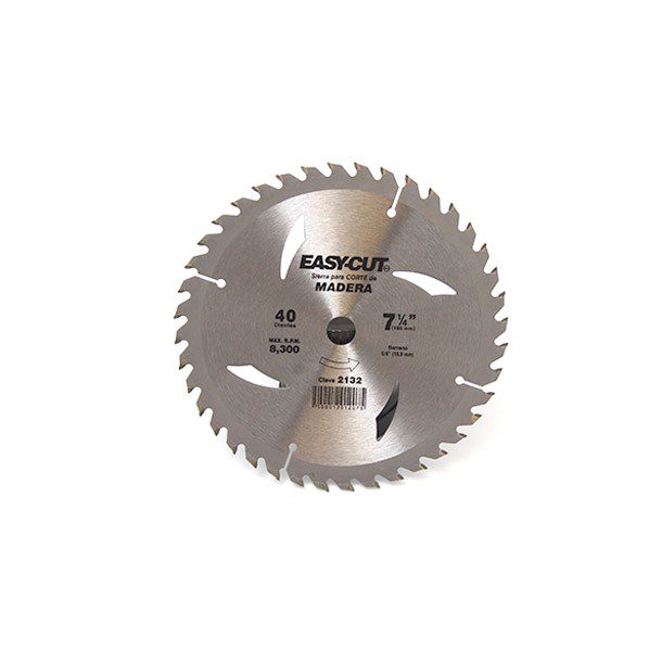 SIERRA PARA MADERA 7-1/4" 40 DIENTES