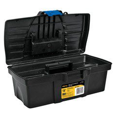 CAJA DE HERRAMIENTAS NARANJA 13"