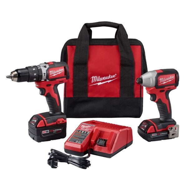 COMBO M18 BRUSHLESS DE 2-HERRAMIENTAS