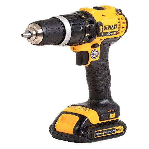TALADRO/ATORNILLADOR PERCUTOR 1/2 PULG 20V MAX DEWALT