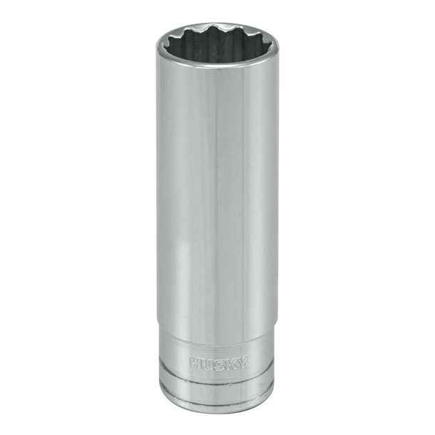 DADO LARGO 1/2" CUADRO 1/2" DE 12 PUNTAS