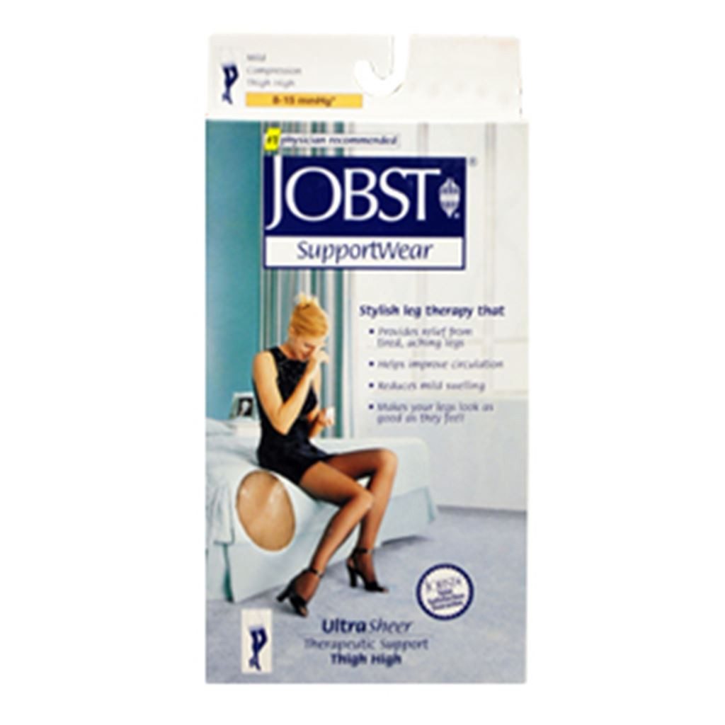 MEDIA ULTRASHEER RODILLA GDE.SILKY BEIGE 8-15mmHg