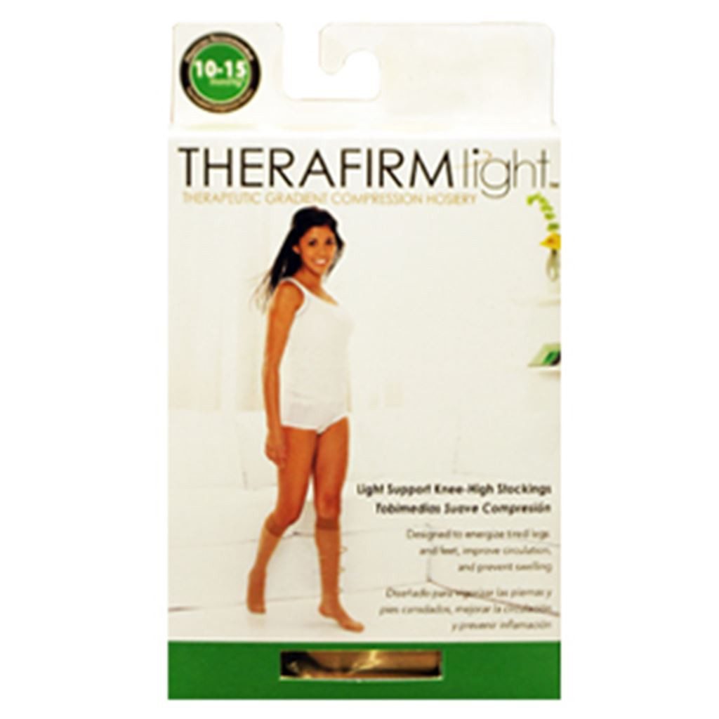 TOBIMEDIA THERAFIRM BAJA COMPRESION (10-15 mmHg) TALLA CHICA COLOR NATURAL