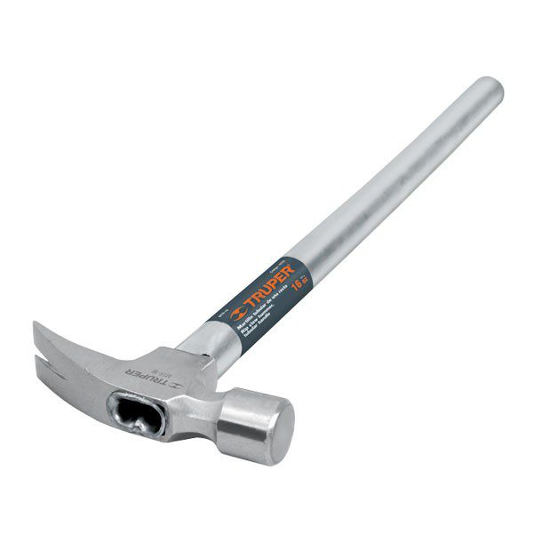 MARTILLO UÑA CON MANGO TUBULAR 16 OZ