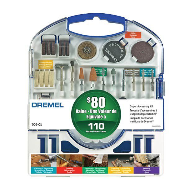 KIT DE 110 ACCESORIOS DREMEL