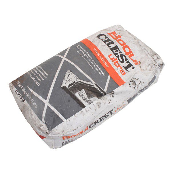BOQUICREST ULTRA GRIS ACERO 10 KG.