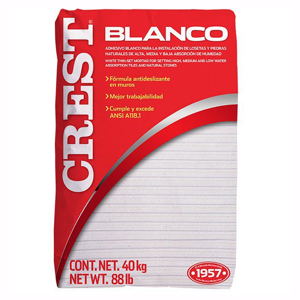 CREST BLANCO 40 KG