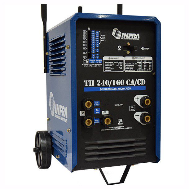 MAQUINA PARA SOLDAR 127/220 V TH 240/160 CA/CD