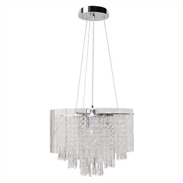 LÁMPARA COLGANTE DE VIDRIO