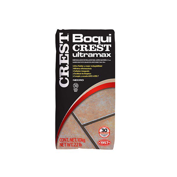 BOQUICREST ULTRA MAX NEGRO 10 KG CREST