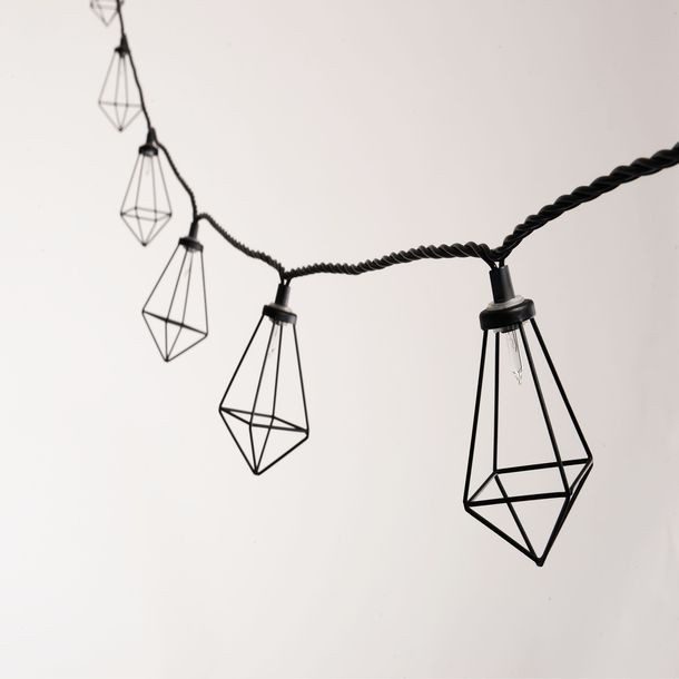 10 LUCES CON PANTALLA METAL ALSY