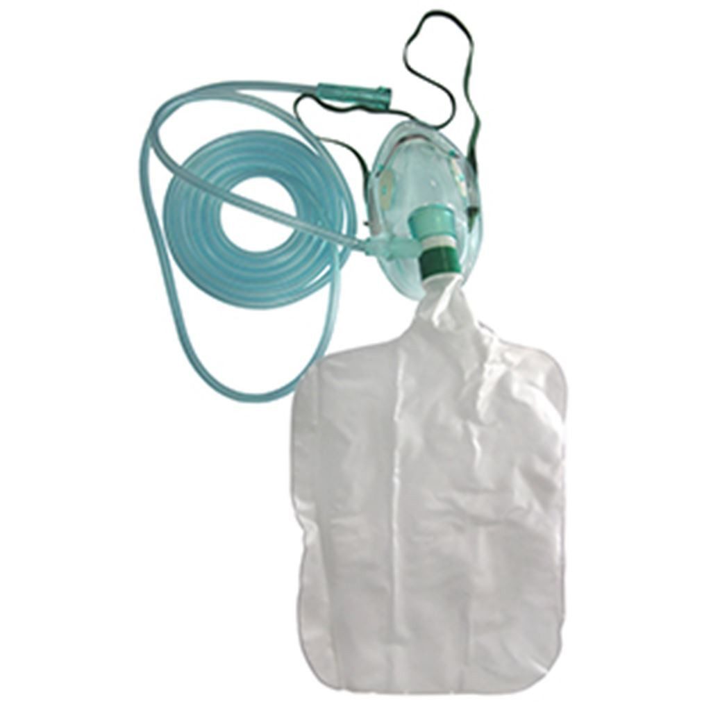 MASCARILLA SENSIMEDICAL PARA ADMINISTRACION DE OXIGENO CON BOLSA RESERVORIO PARA ADULTO