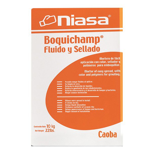 BOQUICHAMP CAOBA 10 KGS