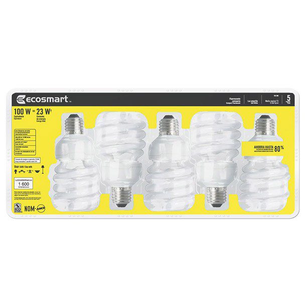 FOCO ESPIRAL T3 23W CALIDO
