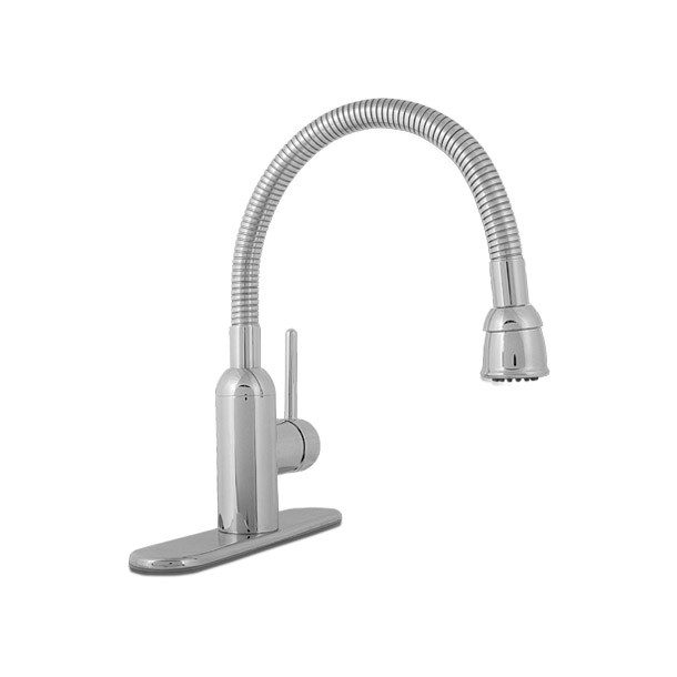 MEZCLADORA CUELLO FLEXIBLE COCINA CROMO