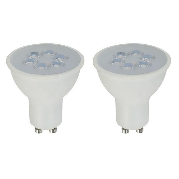 2 PACK FOCO LED GU10 LUZ AMARILLA
