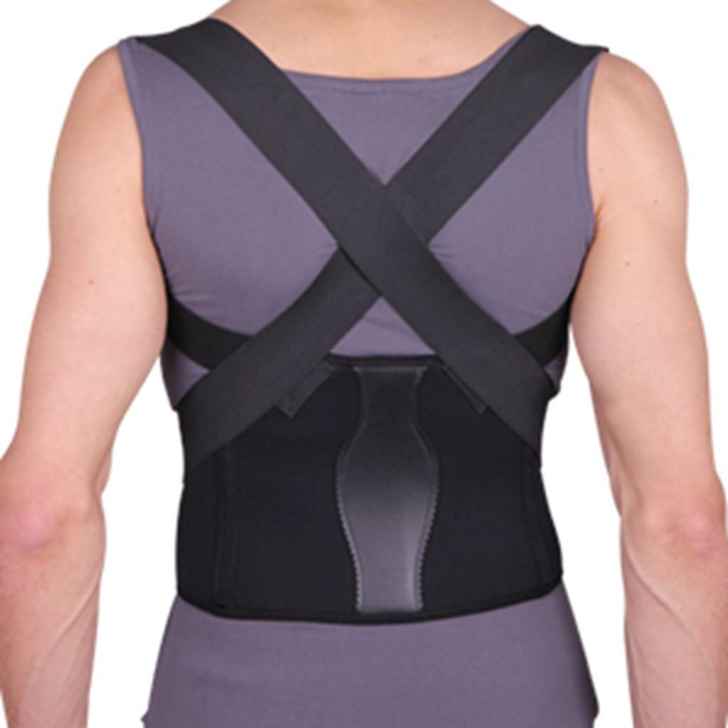 Soporte de Clavícula Samderson y Corrector de Postura Negro