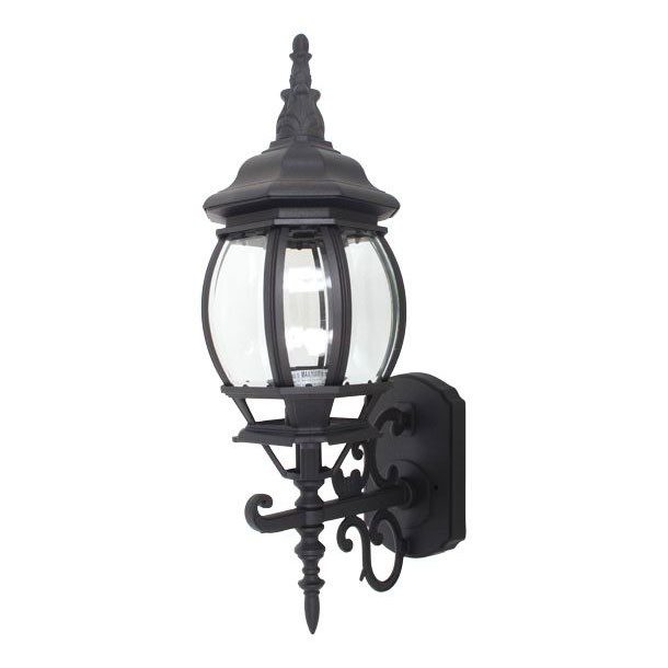 FAROL DE PARED EXTERIORES NEGRO