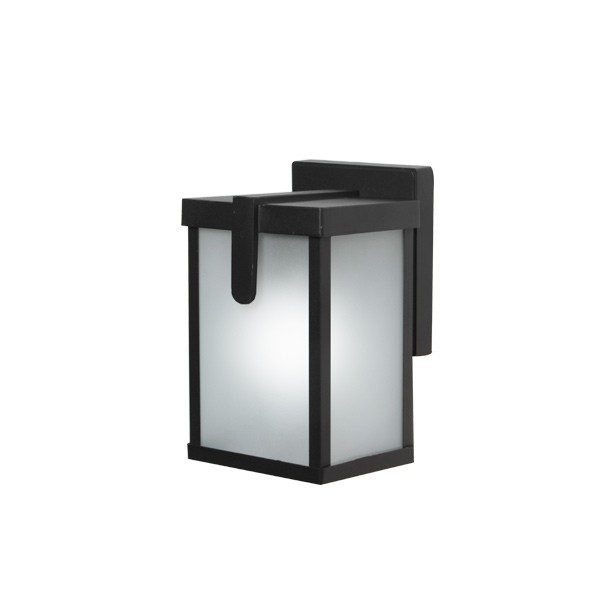 APLIQUE DECO NEGRO 1 LUZ