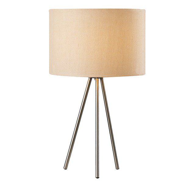 LÁMPARA DE MESA TRIPIE BEIGE