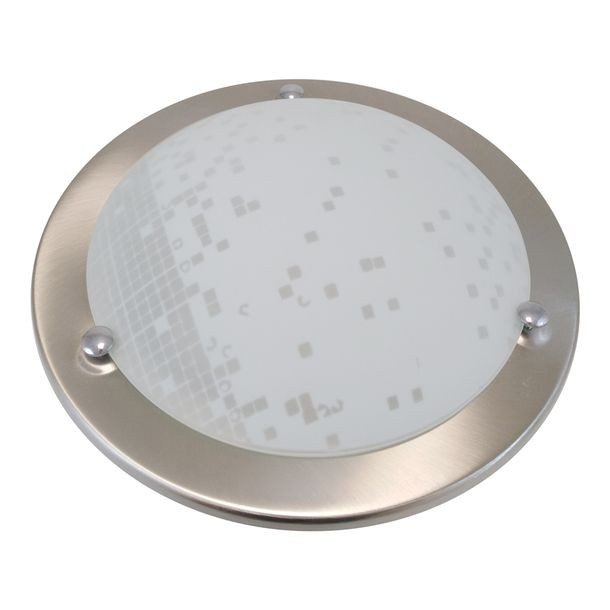 LÁMPARA DE TECHO BLANCO SATINADO