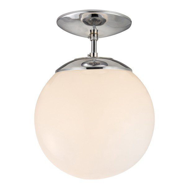 PLAFÓN CROMO REDONDO DECOR LIVING