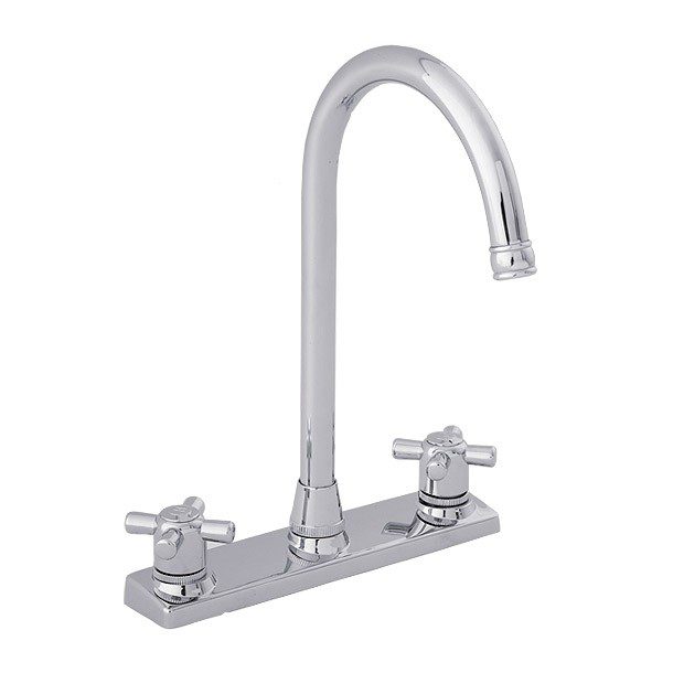 MEZCLADORA 8" PARA COCINA ARGON CROMO