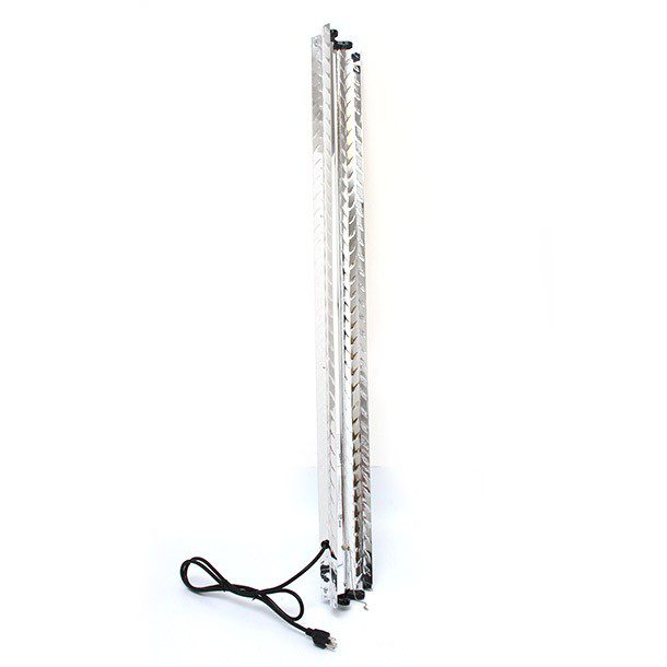 SHOPLIGHT 4FT 2 LUCES DIAMOND PLATE