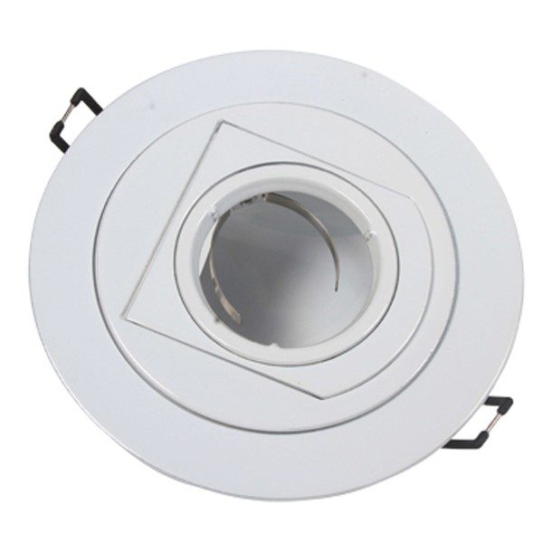 LUMINARIO EMPOTRADO ORIENTABLE BLANCO