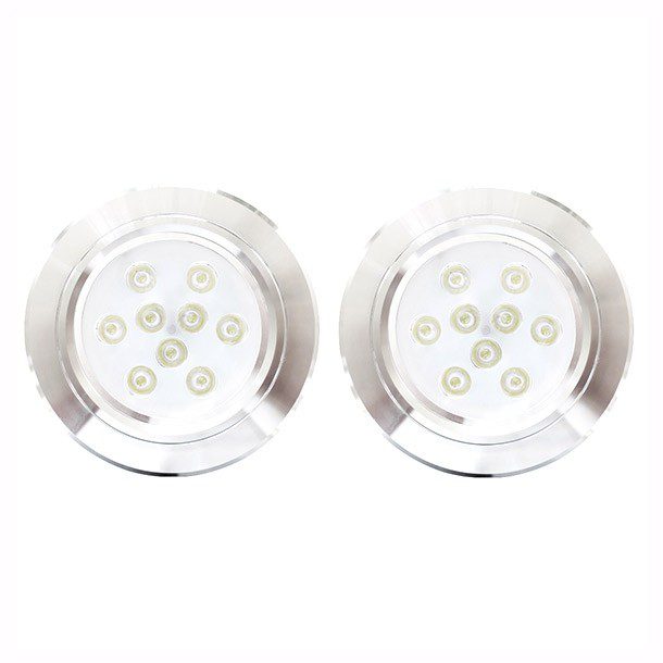 ALBELDA EMPOTRABLE INT. 2 PACK NIQUEL 9W